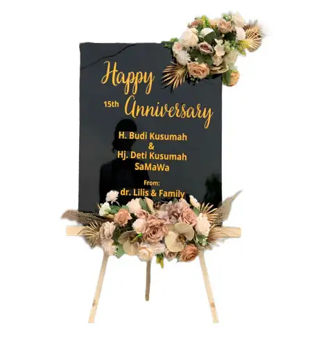 Papan Bunga Akrilik Airdingin